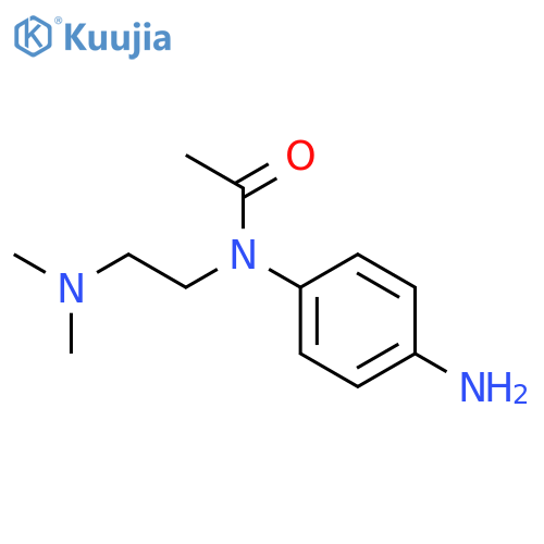 Acetamide, N-(4-aminophenyl)-N-[2-(dimethylamino)ethyl]- structure