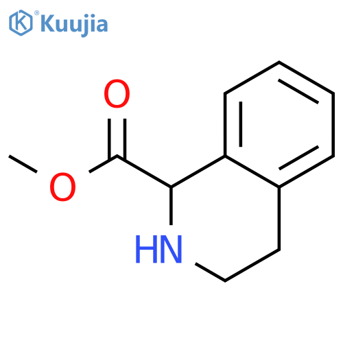 Methyl 1,2,3,4-tetrahydroisoquinoline-1-carboxylate structure
