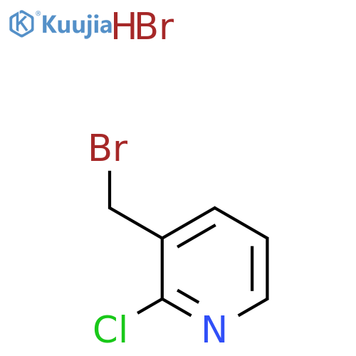 3-(Bromomethyl)-2-chloropyridine hydrobromide structure