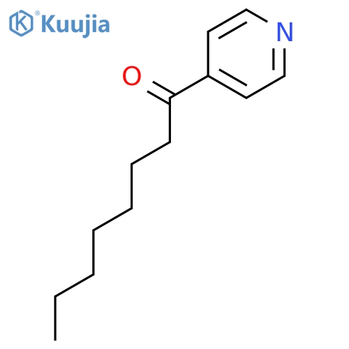 1-(Pyridin-4-yl)octan-1-one structure