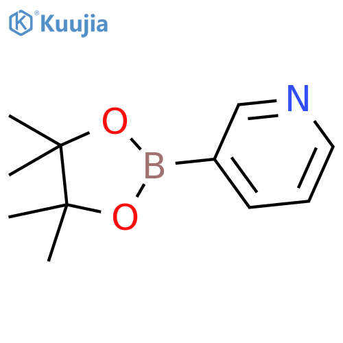 3-(tetramethyl-1,3,2-dioxaborolan-2-yl)pyridine structure