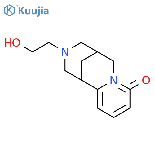 12-(3-hydroxyethyl)-cytisine structure