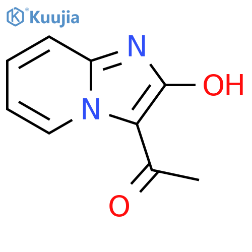 1-(2-HYDROXYIMIDAZO[1,2-A]PYRIDIN-3-YL)ETHANONE structure