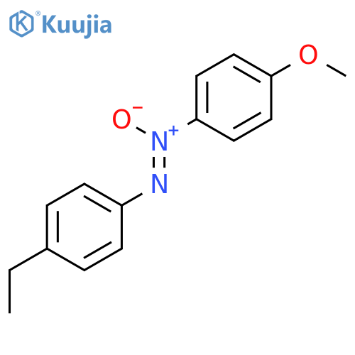 Diazene, (4-ethylphenyl)(4-methoxyphenyl)-, 1-oxide structure