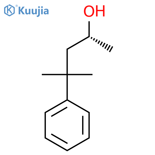 (2R)-4-methyl-4-phenylpentan-2-ol structure