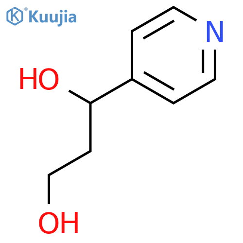 1-(4-pyridinyl)-1,3-Propanediol structure
