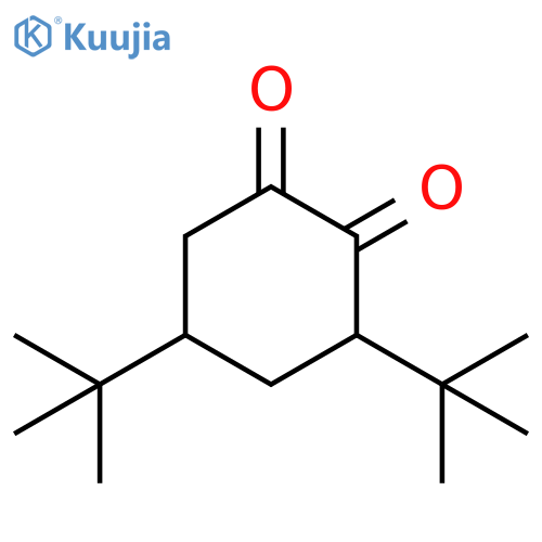 3,5-Di-tert-butylcyclohexane-1,2-dione structure
