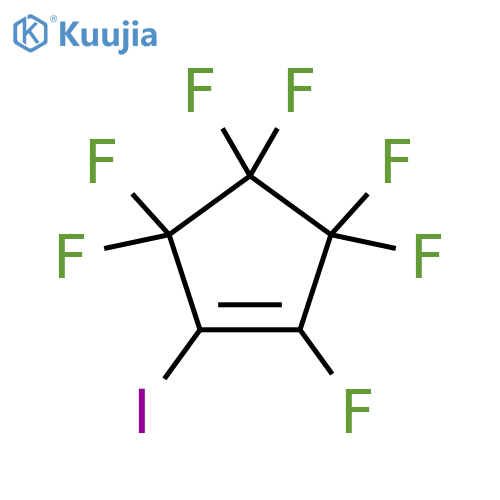 Cyclopentene, 1,3,3,4,4,5,5-heptafluoro-2-iodo- structure