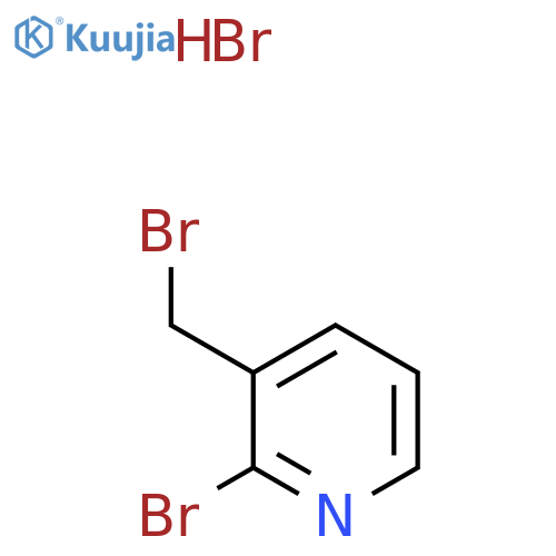 2-Bromo-3-(bromomethyl)pyridine hydrobromide structure