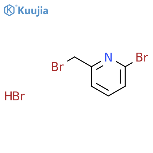 2-bromo-6-(bromomethyl)pyridine hydrobromide structure