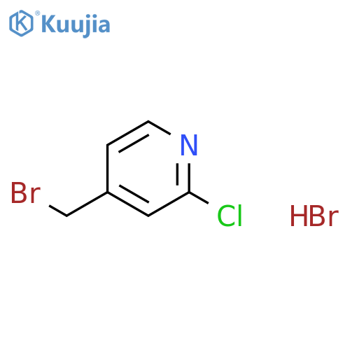 4-(Bromomethyl)-2-chloropyridine hydrobromide structure