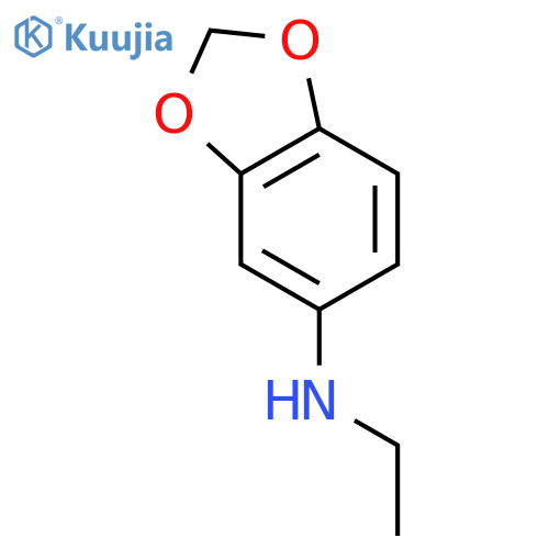 N-Ethyl-1,3-benzodioxol-5-amine structure