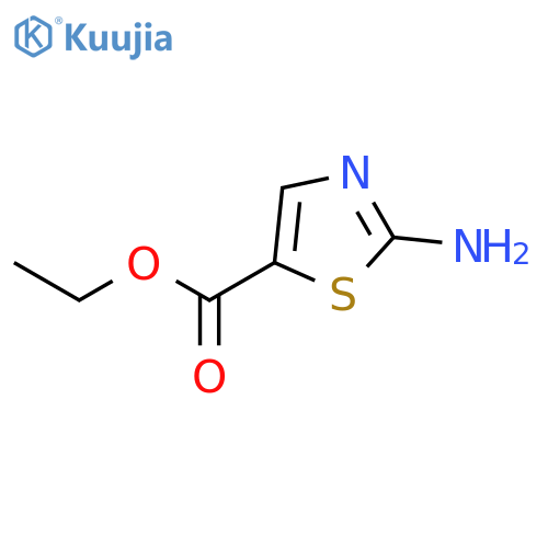 Ethyl 2-aminothiazole-5-carboxylate structure