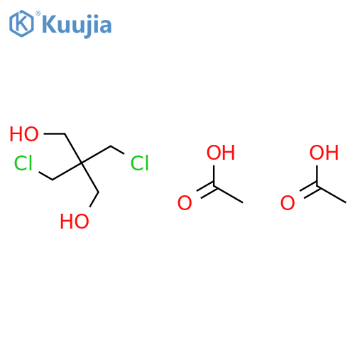 1,3-Propanediol, 2,2-bis(chloromethyl)-, diacetate structure