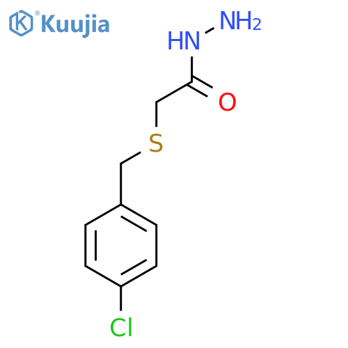 2-(4-Chlorobenzyl)thioacetohydrazide structure