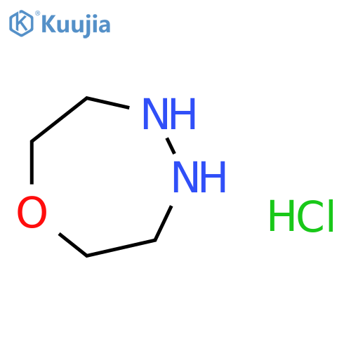 1,4,5-oxadiazepane hydrochloride structure