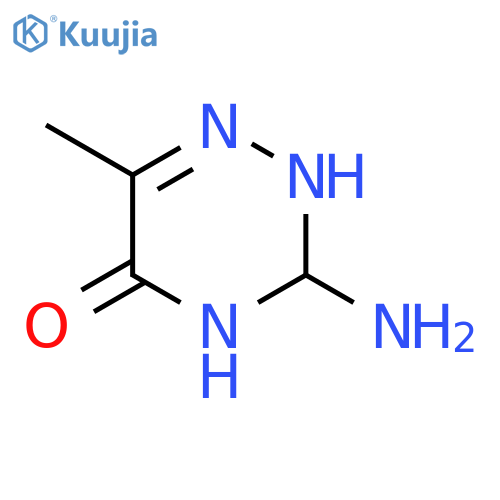 1,2,4-Triazin-5(2H)-one, 3-amino-3,4-dihydro-6-methyl- (9CI) structure