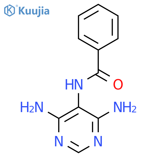 Benzamide,N-(4,6-diamino-5-pyrimidinyl)- structure