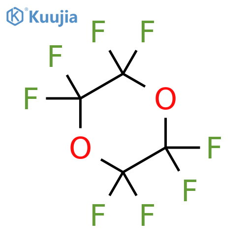 2,2,3,3,5,5,6,6-Octafluoro-1,4-dioxane structure
