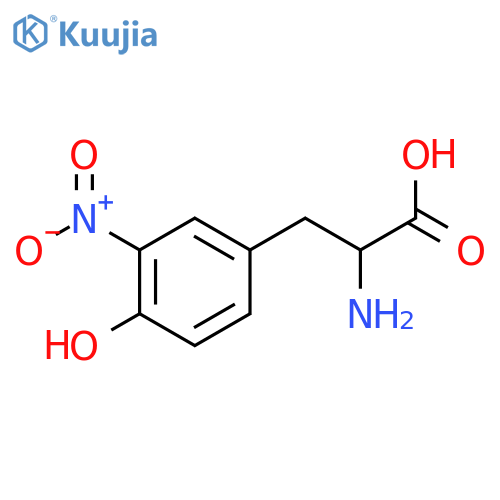 3-Nitro-D-tyrosine structure