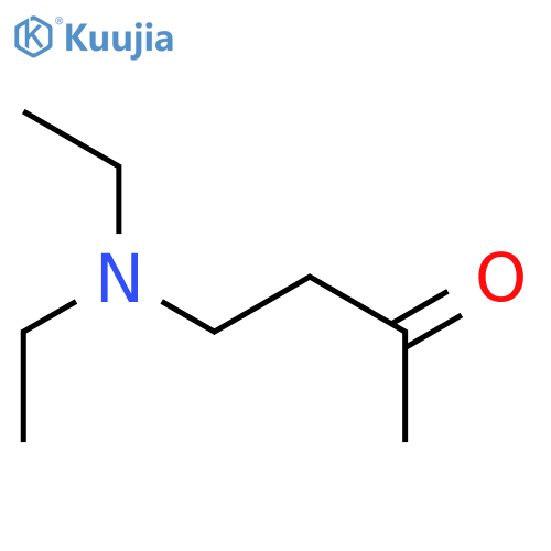 1-Diethylamino-3-butanone structure