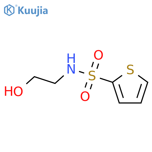 2-Thiophenesulfonamide, N-(2-hydroxyethyl)- structure