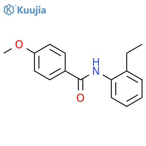 N-(2-Ethylphenyl)-4-methoxybenzamide structure