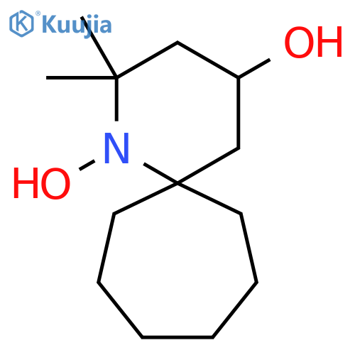 1-Azaspiro[5.6]dodec-1-yloxy, 4-hydroxy-2,2-dimethyl- structure