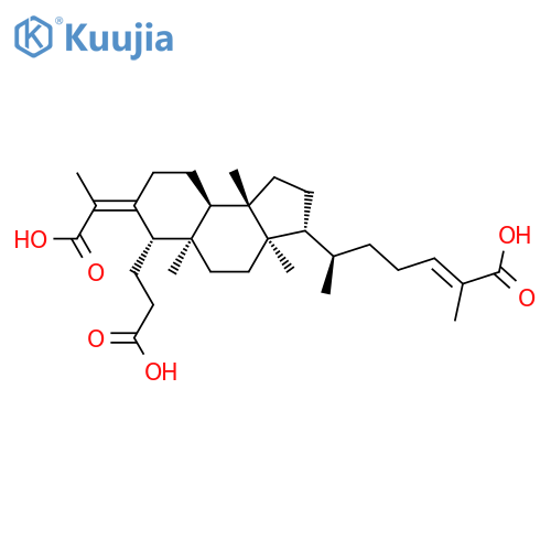 3,4-Secocucurbita-4,24-diene-3,26,29-trioic acid structure