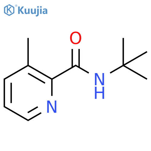N-(tert-Butyl)-3-methylpicolinamide structure