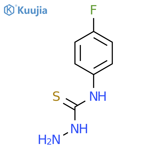 4-(4-Fluorophenyl)-3-thiosemicarbazide structure