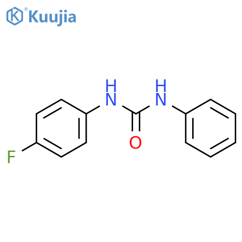 1-(4-fluorophenyl)-3-phenylurea structure