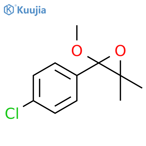 Oxirane, 2-(4-chlorophenyl)-2-methoxy-3,3-dimethyl- structure