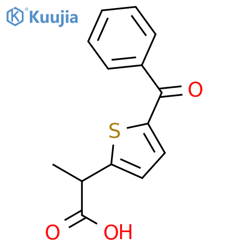 Tiaprofenic acid structure