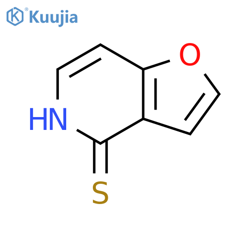 Furo[3,2-c]pyridine-4(5H)-thione structure