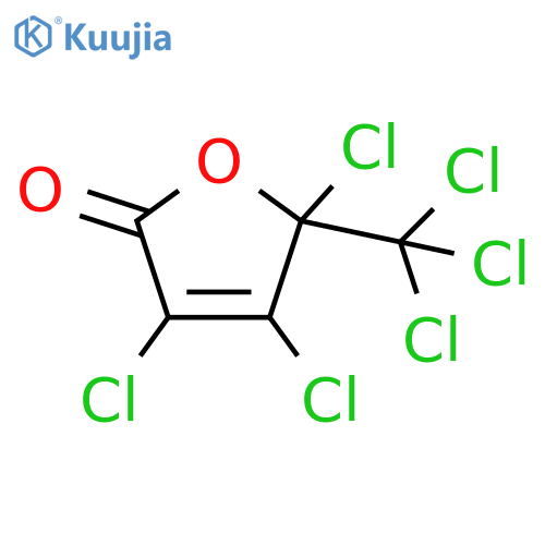 2(5H)-Furanone, 3,4,5-trichloro-5-(trichloromethyl)- structure