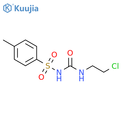 Benzenesulfonamide,N-[[(2-chloroethyl)amino]carbonyl]-4-methyl- structure