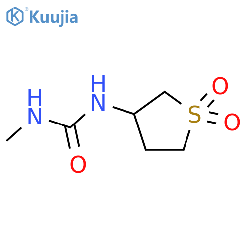 1-(1,1-dioxo-1lambda6-thiolan-3-yl)-3-methylurea structure