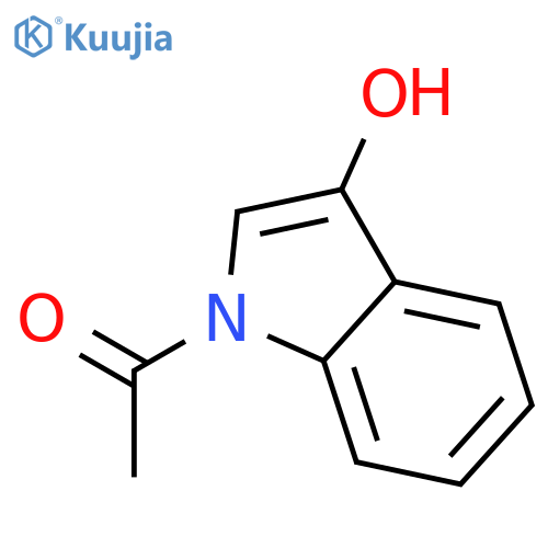 1-Acetyl-3-hydroxyindole structure