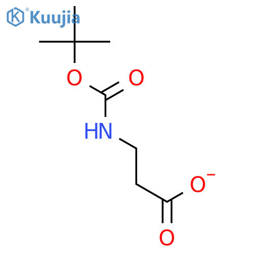 Boc-β-Ala-OH structure