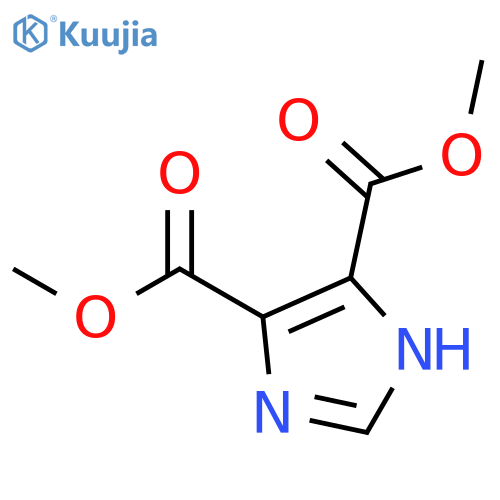 4,5-dimethyl 1H-imidazole-4,5-dicarboxylate structure
