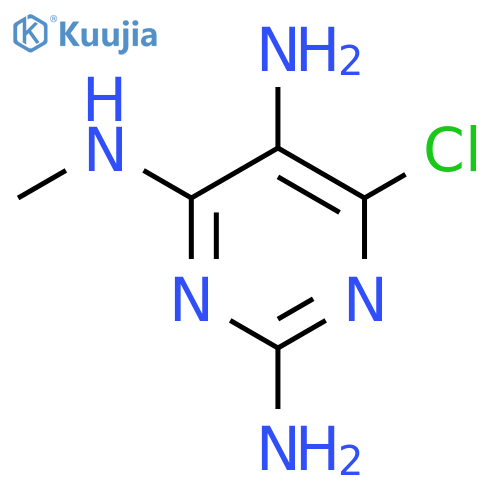6-chloro-N4-methylpyrimidine-2,4,5-triamine structure
