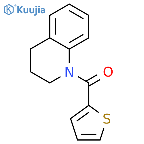 1-(2-thienylcarbonyl)-1,2,3,4-tetrahydroquinoline structure