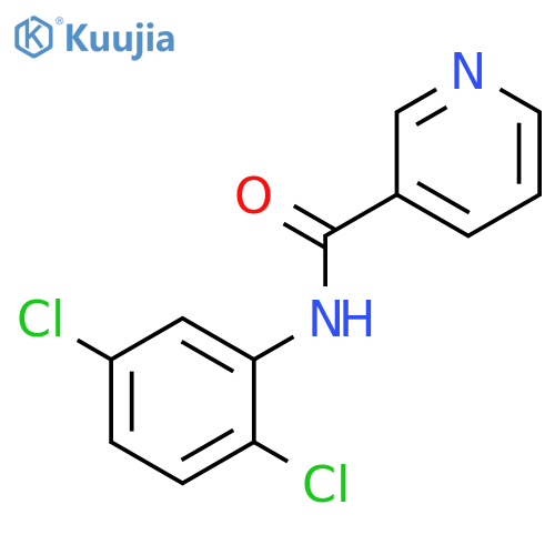 N-(2,5-dichlorophenyl)nicotinamide structure