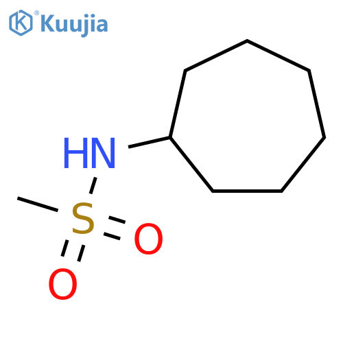 N-cycloheptylmethanesulfonamide structure