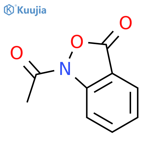 1-Acetyl-2,1-benzisoxazol-3(1H)-one structure