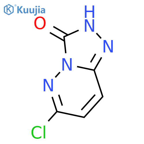 6-chloro-2H-[1,2,4]triazolo[4,3-b]pyridazin-3-one structure