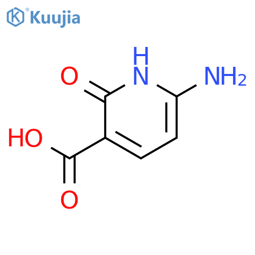 6-amino-2-oxo-1h-pyridine-3-carboxylic Acid structure