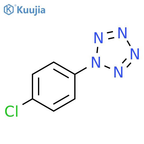 1H-Pentazole, 1-(4-chlorophenyl)- structure