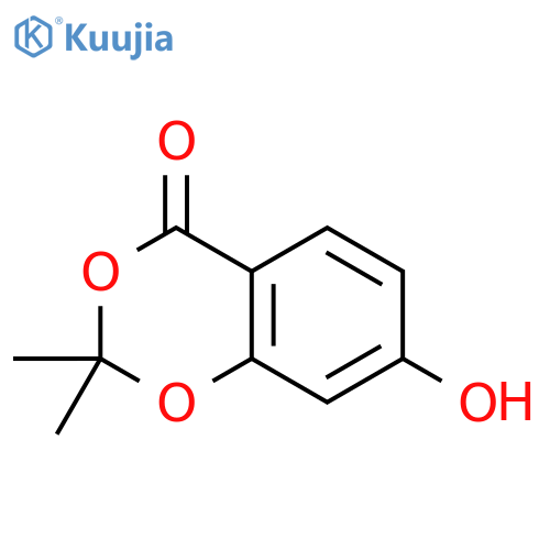 7-Hydroxy-2,2-dimethyl-4H-benzoD1,3dioxin-4-one structure